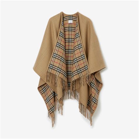 burberry check cape|Burberry wraps for women.